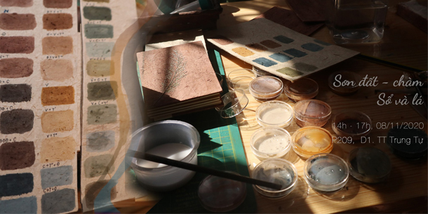 Workshop: "Sơn đất - chàm, sổ và lá" II