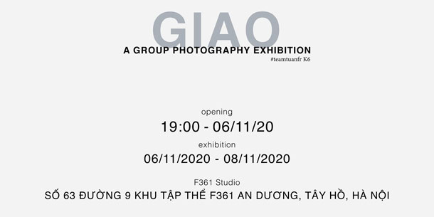 Triển lãm ảnh nhóm: GIAO