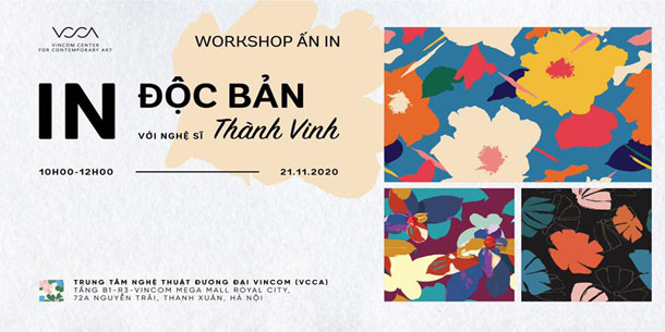 Workshop Ấn In: In Độc Bản với nghệ sỹ Thành Vinh
