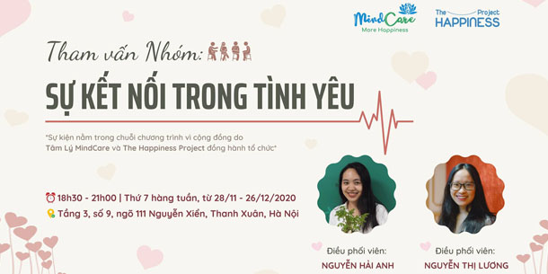 Tham vấn nhóm: Sự Kết Nối Trong Tình Yêu