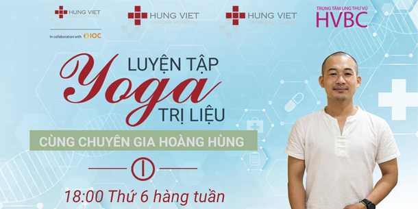 Lớp Yoga trị liệu - Rèn luyện sức khỏe hàng tuần