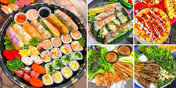 TỔNG HỢP 20 ĐỊA CHỈ ĂN ĐỒ CUỐN (NEM NƯỚNG - PHỞ/GỎI CUỐN -NỘM) SIÊU NGON TẠI HÀ NỘI