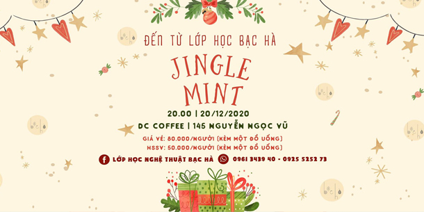 ĐÊM NHẠC JINGLE MINT - NGÀY 20/12/2020