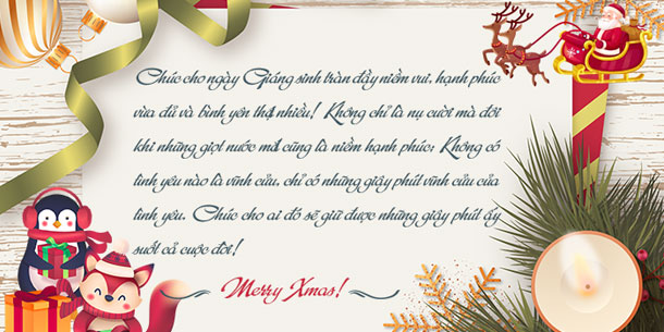 Tổng hợp những lời chúc giáng sinh hay và ý nghĩa nhất cho mùa giáng sinh 2020