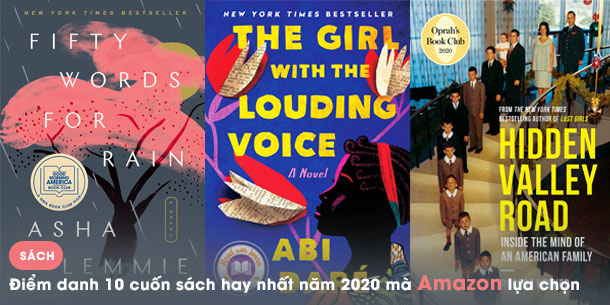 Điểm danh 10 cuốn sách hay nhất năm 2020 mà Amazon lựa chọn