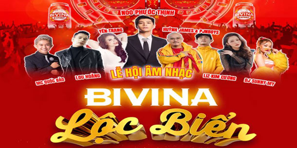 Sự kiện âm nhạc - countdown 2021: Lễ Hội  Âm Nhạc Lộc Biển 