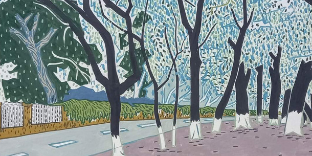 Triển lãm miễn phí "Hà Nội sắc đông" trưng bày phác thảo - trực hoạ của hoạ sỹ Nguyễn Ngọc Liêm