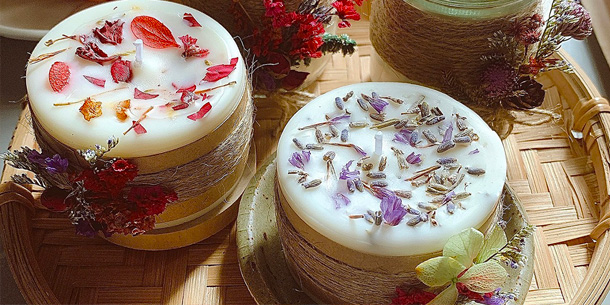 Workshop làm nến thơm nghệ thuật