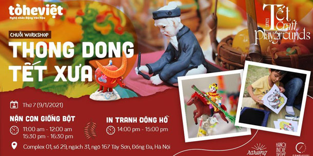 Tò he Việt Workshops - Thong dong Tết xưa