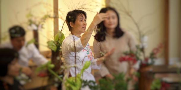 Lớp cắm hoa ikebana hiện đại (Sogets)