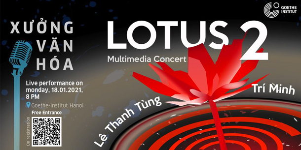 Sắp đặt thực tế ảo và trình diễn nhạc điện tử: LOTUS 2