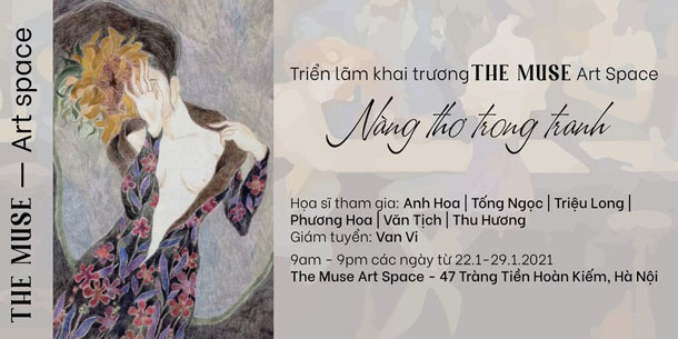 Triển lãm “Nàng Thơ Trong Tranh”