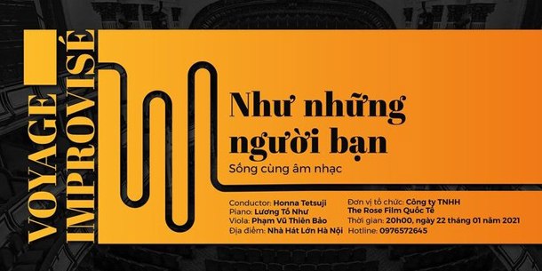 Hòa nhạc "Như những người bạn" - Sống cùng âm nhạc