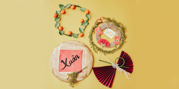 LẠI ĐÂY DIY WORKSHOP TRANG TRÍ TẾT XANH