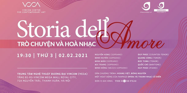 STORIA DELL' AMORE - Hòa nhạc và trò chuyện