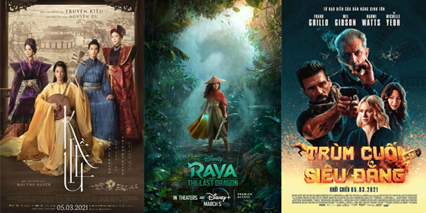 Phim chiếu rạp tháng 3/2021: Tháng của phái đẹp, phim chiếu rạp có gì HOT
