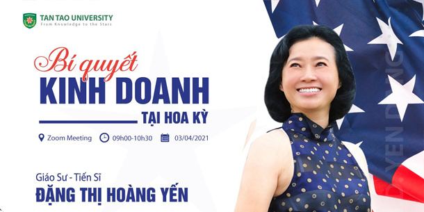 Khởi Nghiệp Kinh Doanh - Hỏi đáp trực tiếp cùng Giáo Sư - Tiến Sĩ Đặng Thị Hoàng Yến