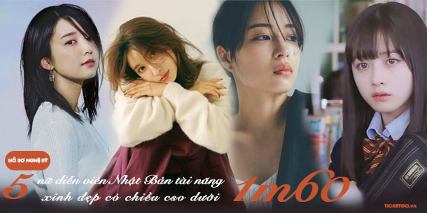 Top 5  nữ diễn viên Nhật Bản xinh đẹp “hot” nhất 2021 có chiều cao dưới 1m60