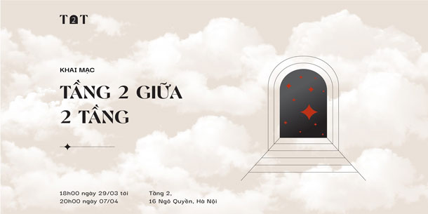 Triển lãm tầng hai giữa hai tầng