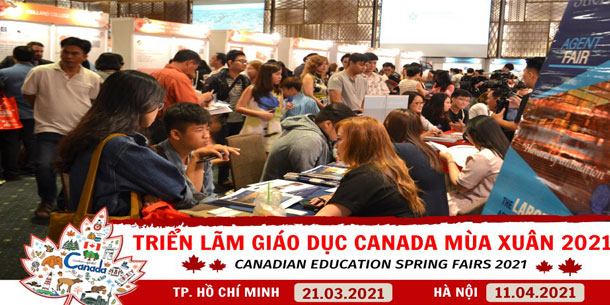 Triển Lãm Giáo Dục Canada Mùa Xuân 2021 tại Hà Nội