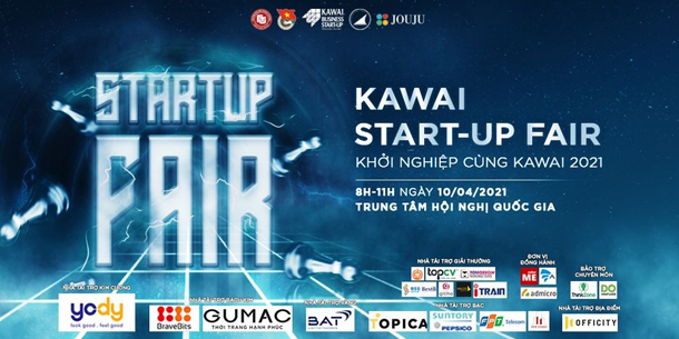 Hội chợ Kết nối Khởi nghiệp - Kawai Startup Fair 2021 - Khi startup giao thoa với Công nghệ tài chính