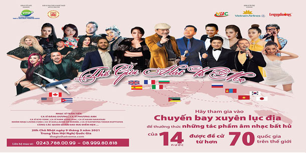 Bán vé Đại nhạc hội Thế giới hát về mẹ - 09/05/2021 tại trung tâm hội nghị quốc gia