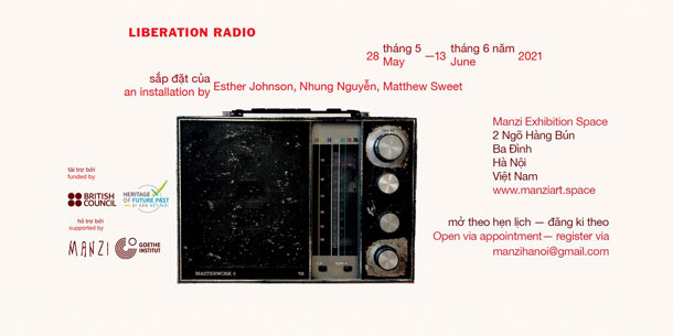 LIBERATION RADIO - một sắp đặt âm thanh, hình ảnh 