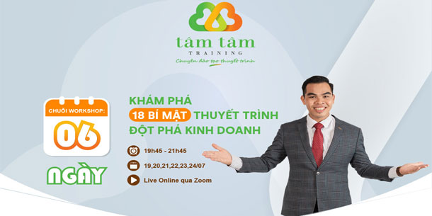 6 Ngày Khám Phá 18 Bí Mật Thuyết Trình Đột Phá Kinh Doanh