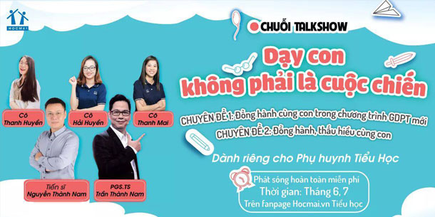 Chuỗi Talkshow: Dạy con không phải là cuộc chiến