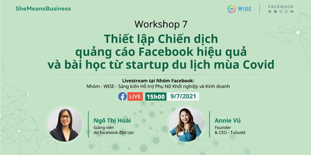 Facebook Training 7 - Xây dựng chiến lược quảng cáo hiệu quả và bài học từ startup du lịch mùa Covid