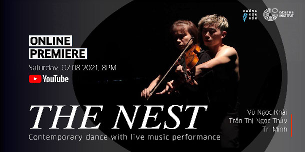 Sự kiện online: Múa đương đại và trình diễn âm nhạc CÁI TỔ