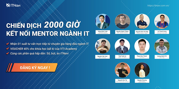 ITNavi - Chiến dịch 2000 giờ kết nối Mentor ngành ITV