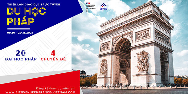 Triển lãm giáo dục trực tuyến DU HỌC PHÁP