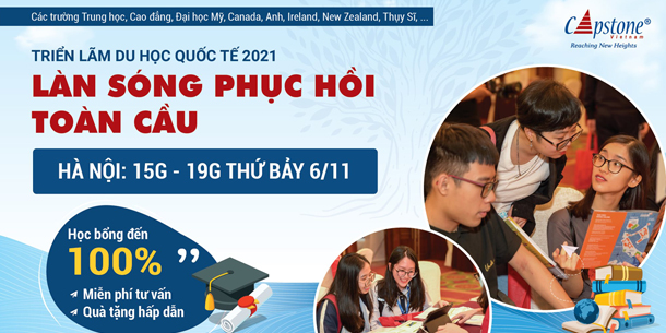 Triển lãm du học Quốc tế mùa thu 2021 - Làn sóng phục hồi toàn cầu