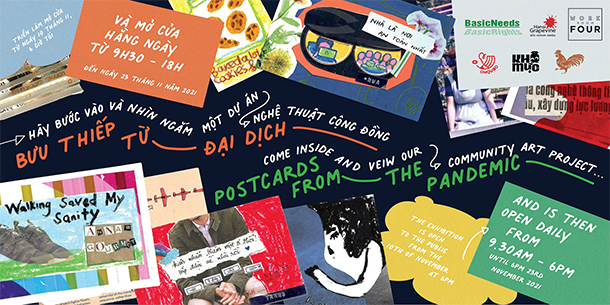 Triển Lãm Nghệ Thuật Bưu Thiếp Từ Đại Dịch