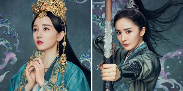 Nữ phụ phim Hộc Châu Phu Nhân - Trần Tiểu Vân bị chỉ trích là trà xanh cố tình khịa Dương Mịch