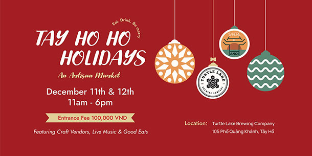 Hội chợ TayHo Ho Holidays - An Artisan Market