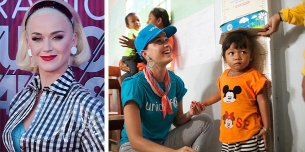 Katy Perry chia sẻ lại những hình ảnh về lần đi thiện nguyện của nữ ca sĩ tại Việt Nam