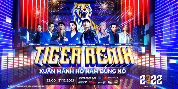 Đêm nhạc thực tế ảo Tiger Remix 2022