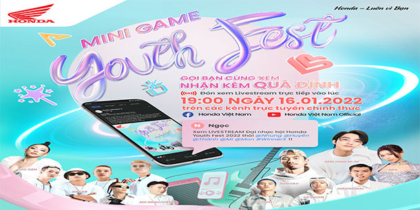 Đại nhạc hội Honda Youth Fest 2022 - Năng Lượng Hoá Kỳ Tích