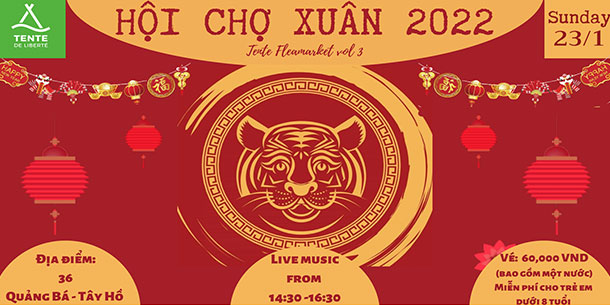 Sự kiện: Hội Chợ Xuân Tente Fleamarket Vol 3