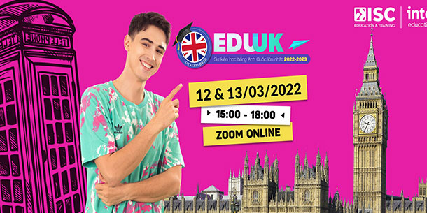 Online Triển Lãm Học Bổng Anh Quốc EDUUK 2022