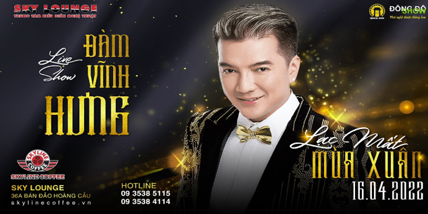 Minishow Lạc Mất Mùa Xuân của ca sĩ Đàm Vĩnh Hưng - Ngày 16.04.2022