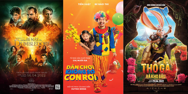 Phim chiếu rạp tháng 04/2022 có gì HOT?