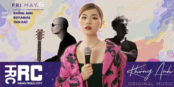 Đêm nhạc Indie tại Hà Nội - Khổng Anh (Pak)- Original Concert #1 | Half A Second debut