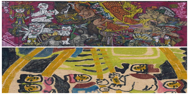 Cố họa sĩ Lê Mai Khanh trên hành trình gìn giữ bản sắc văn hóa dân tộc trong tranh Múa rối nước 