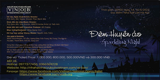 Hòa nhạc "Đêm huyền ảo" - "Sparkling night" Concert
