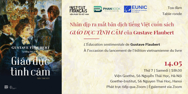 Tọa đàm - Nhân dịp ra mắt bản dịch tiếng Việt cuốn sách Giáo dục tình cảm của Gustave Flaubert