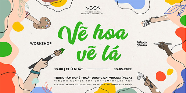 Workshop “Vẽ hoa vẽ lá” cùng Hí hoáy Studio ( Miễn phí tham dự)