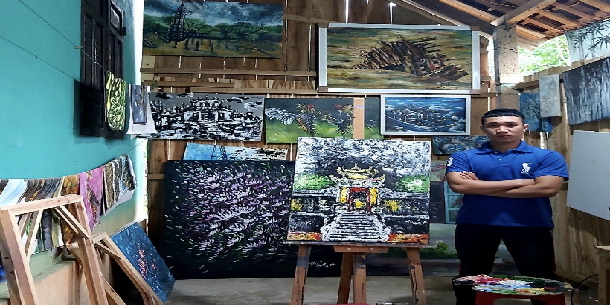 Họa sĩ trẻ Võ Bá Hiếu và những dấu ấn đột phá ở dòng tranh phong cảnh